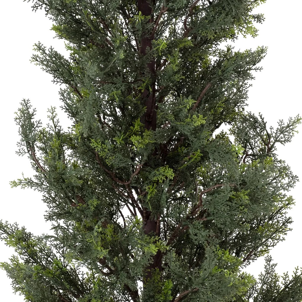 GloboStar® Artificial Garden LEMON CYPRESS 20153 Τεχνητό Διακοσμητικό Φυτό Λεμονόκυπάρισσο Υ180cm