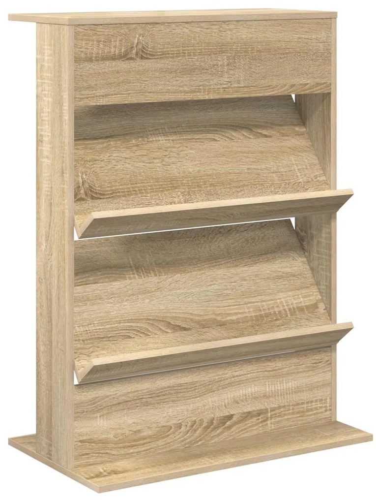 vidaXL Ράφι Περιοδικών Δρύς Sonoma 70 x 41 x 96 εκ. Επεξεργασμένο ξύλο