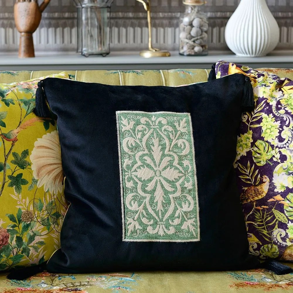 Μαξιλάρι Διακοσμητικό (Με Γέμιση) Spanish Embroidery LC40045 MindTheGap 50Χ50 100% Cotton