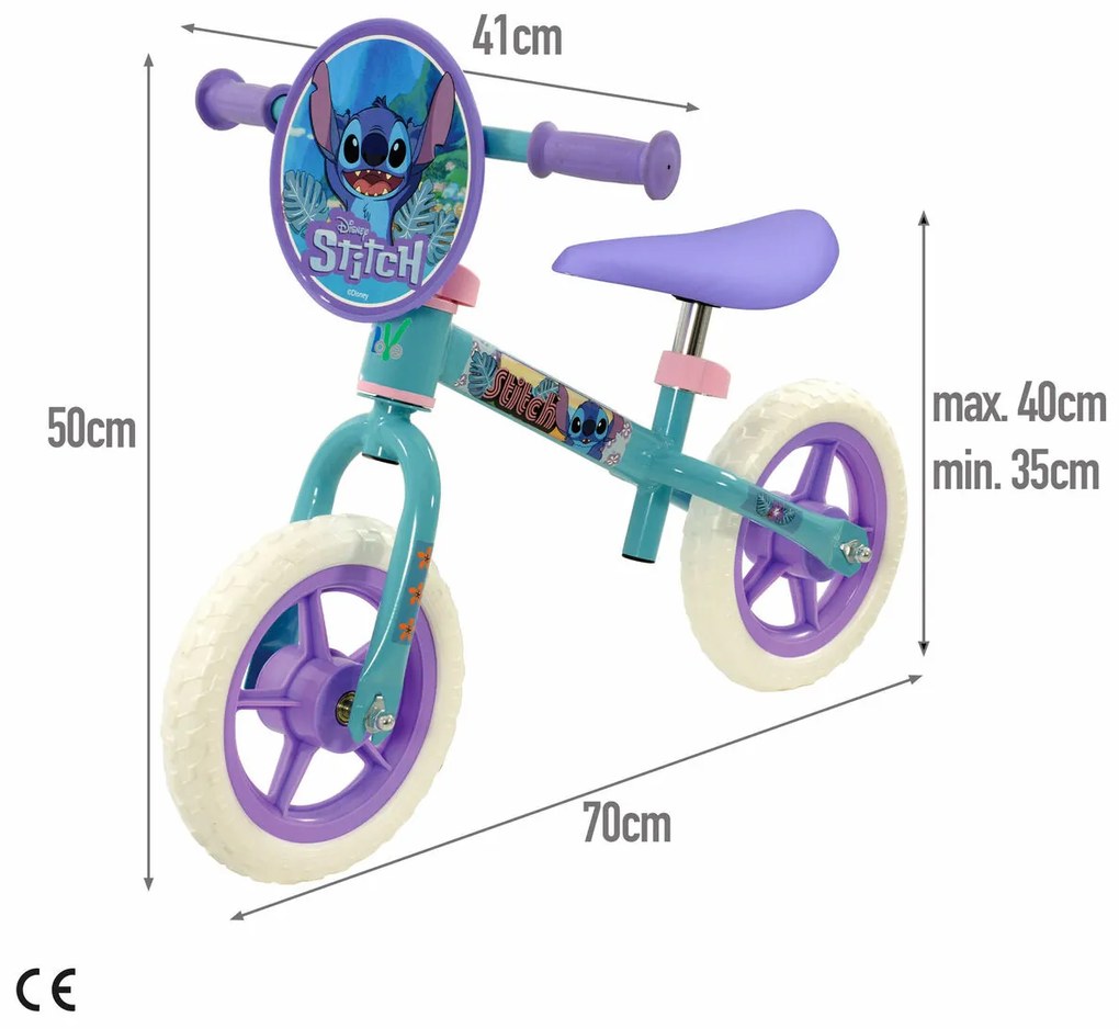 Παιδικό πατίνι Stitch 70 x 50 x 41 cm Μπλε Πολύχρωμο