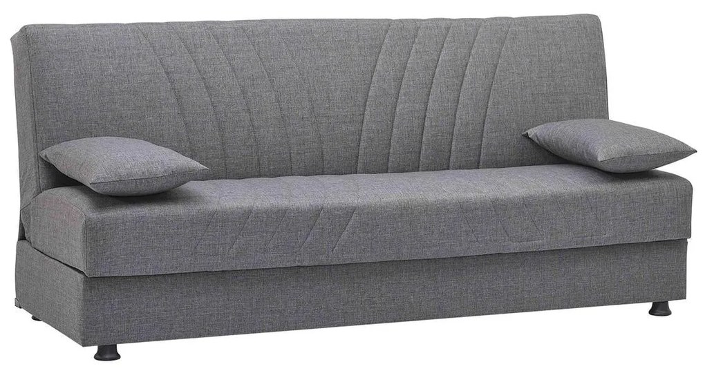 Καναπές Κρεβάτι Τριθέσιος JORGE Γκρι 180x78x80cm