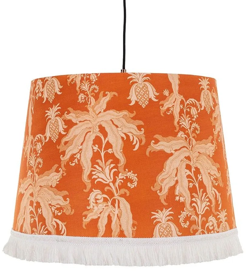 Φωτιστικό Οροφής Guineo Orange CL50321 45X55X35Cm MindTheGap Metal, Fabric