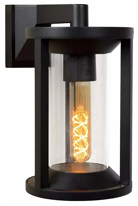 Φωτιστικό Επίτοιχο Lucide 15803-01-30 CADIX Μαύρο Ματ (Black Mat)