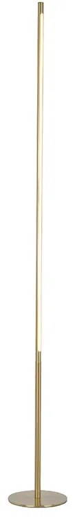 Φωτιστικό Δαπέδου LED Dimmable Aca Avenue ZM16LEDF148AB Brass