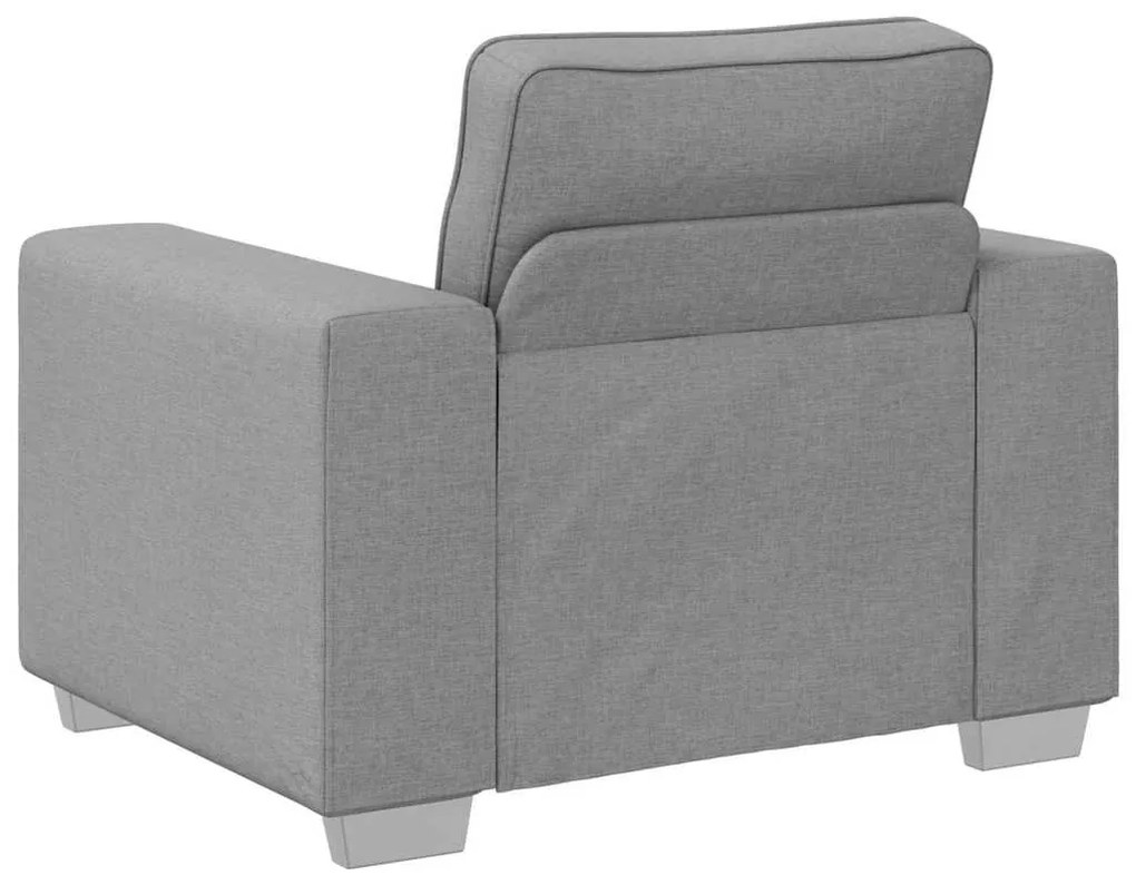 vidaXL Καναπές με μαξιλάρι Σκούρο γκρι 100 x 77 x 82 εκ ύφασμα