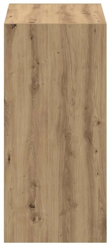 vidaXL Ντουλάπι artisan δρυς 77 x 48 x 102 cm Επεξεργασμένο ξύλο