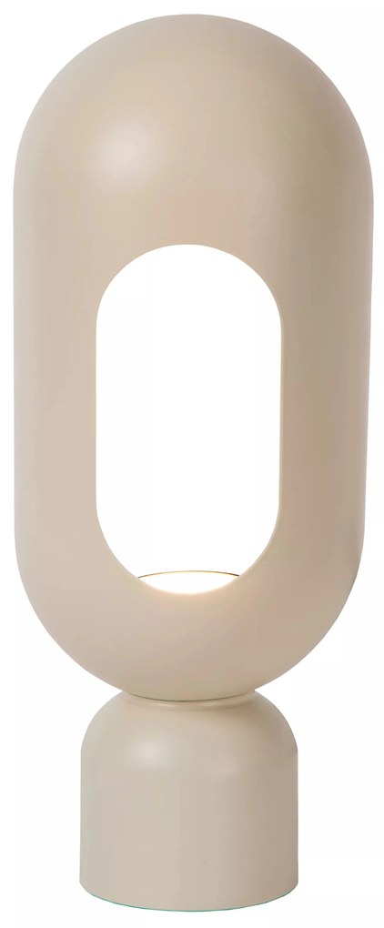 Φωτιστικό Επιτραπέζιο Lucide 05549-01-41 BARRIS Τοπέ (Taupe)|Μαύρο Ματ (Black Mat)