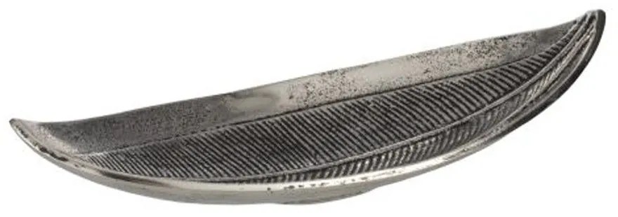 Διακοσμητικό Μπωλ Forleyet 427004 38,5x14x8cm Silver Eglo Steel