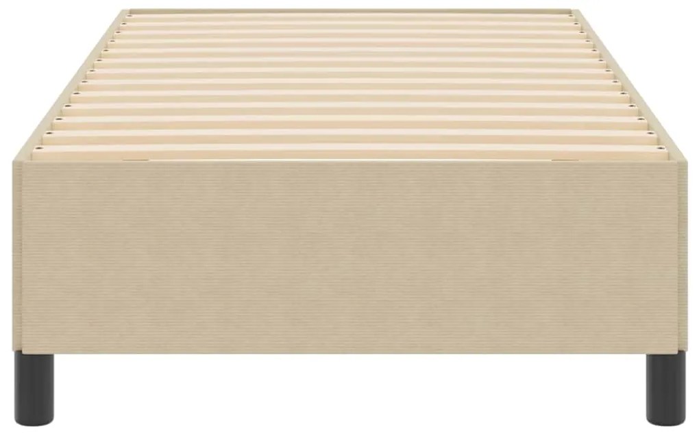 vidaXL Κρεβάτι με ελατήρια Γκρι Πράσινο 100 x 200 cm Βελούδο