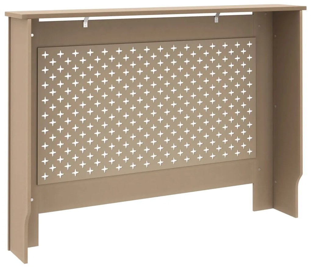 vidaXL Κάλυμμα Καλοριφέρ 112 x 19 x 81,5 εκ. από MDF