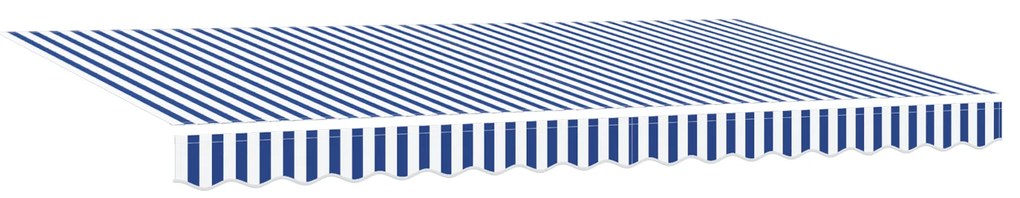 vidaXL Μάσκα με Ραφή Κρεμ 350 x 200 x 120 εκ. Ύφασμα, Μέταλλο