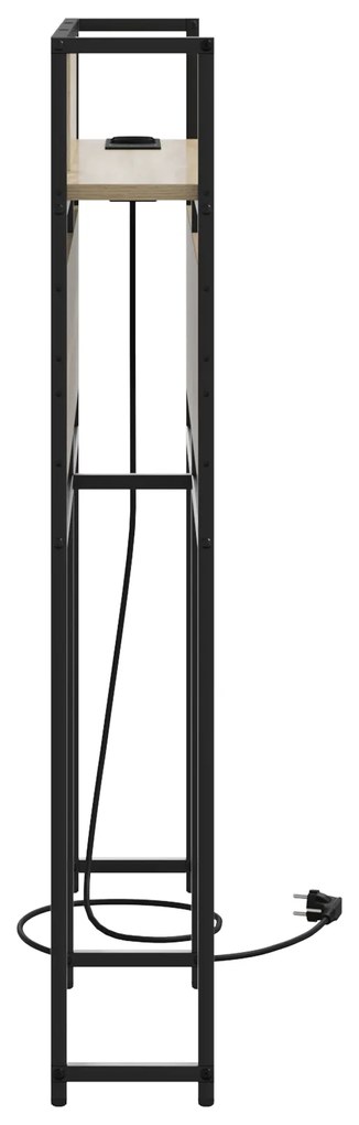 vidaXL Κεφαλάρι Αποθήκης Sonoma Δρυς 80 cm Επεξεργασμένο ξύλο