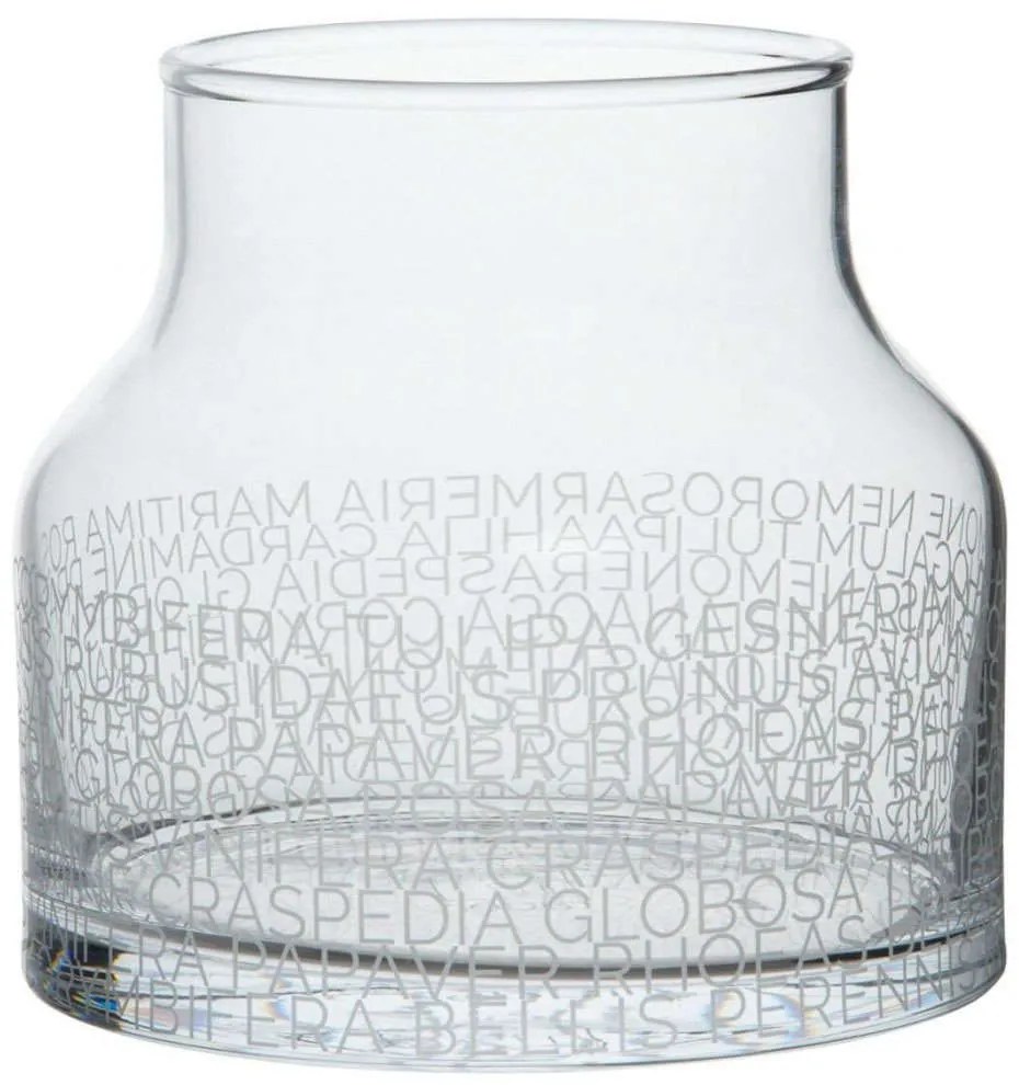 Βάζο Botanical Names LBTRD0014963 Φ14x14,5cm Clear Raeder Glass