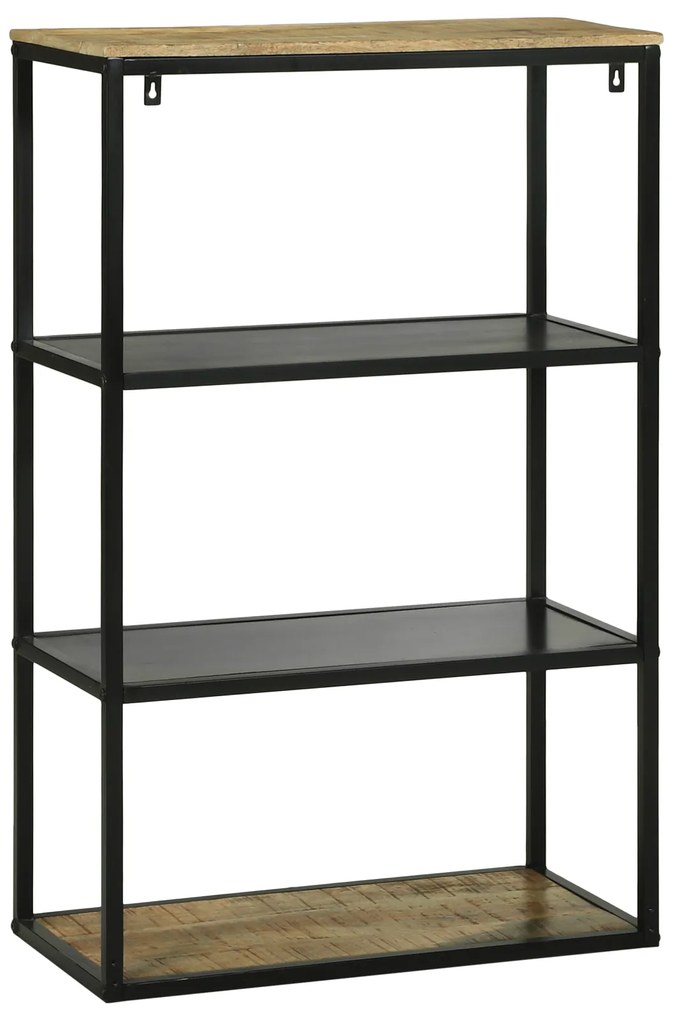 vidaXL Βιβλιοθήκη 70x35x110 εκ. Σοβαρή Ξύλινη Σκύλα Μάνγκο