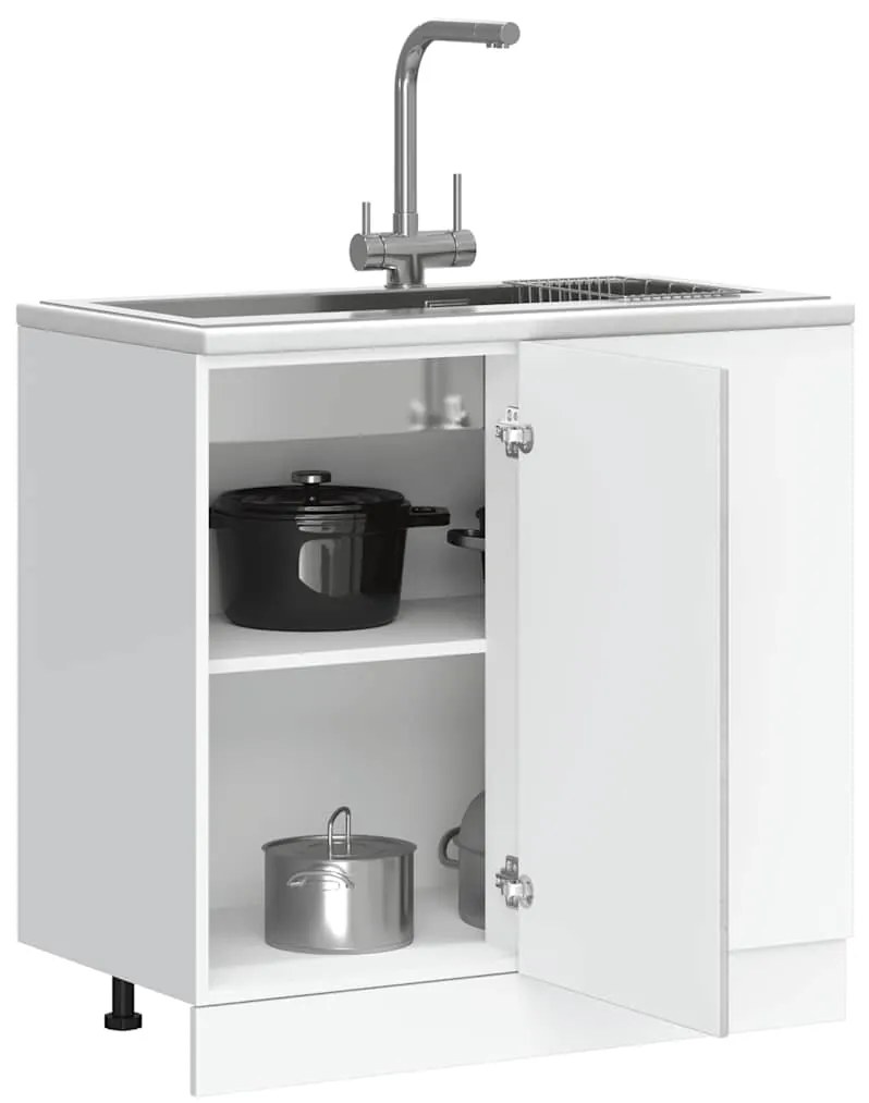 ντουλάπι βάσης κουζίνας Kalmar από Επεξεργασμένο Ξύλο