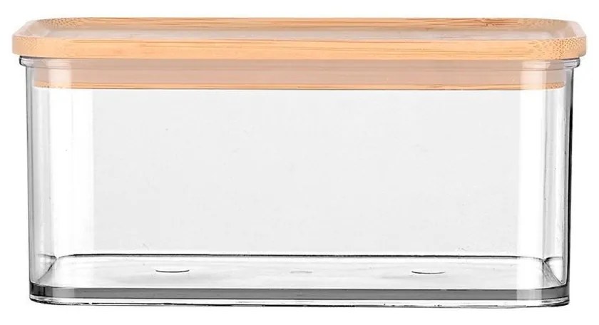 ESTIA ΔΟΧΕΙΟ ΑΠΟΘΗΚΕΥΣΗΣ BAMBOO ESSENTIALS ΠΛΑΣΤΙΚΟ 750ml ΣΤΟΙΒΑΖΟΜΕΝΟ