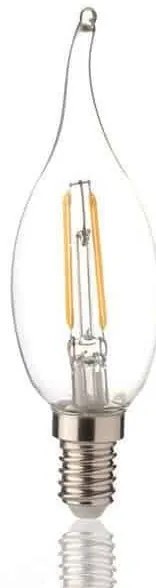 LED λάμπα φλόγα κεριού E14 4W
