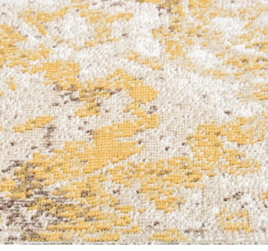 vidaXL Χαλί Εξωτερικού Χώρου με Επίπεδη Ύφανση Κίτρινο 80 x 150 εκ.