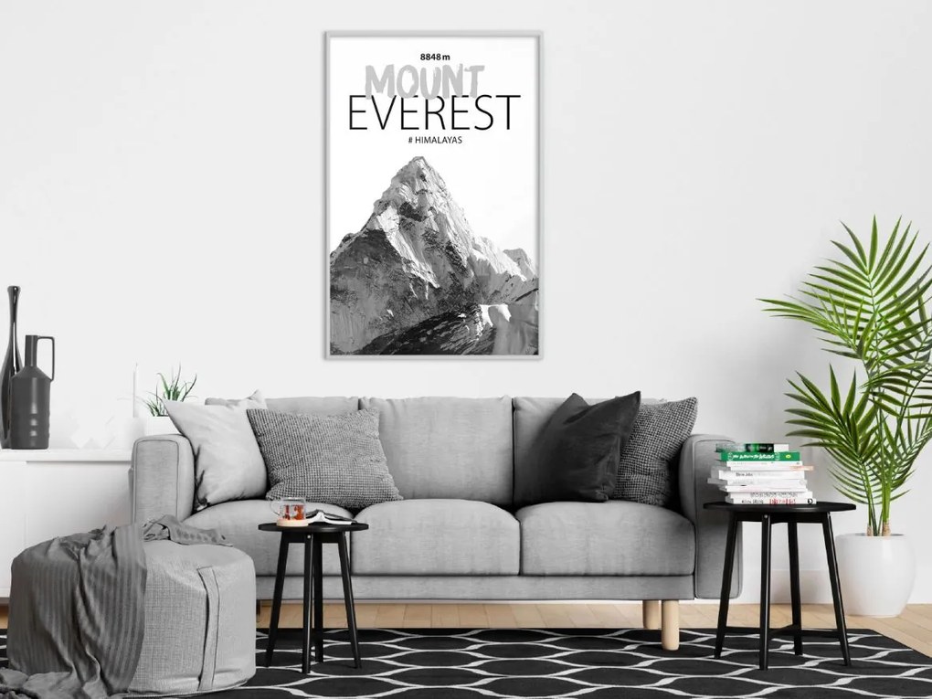 Αφίσα - Peaks of the World: Mount Everest - 20x30 - Μαύρο - Χωρίς πασπαρτού