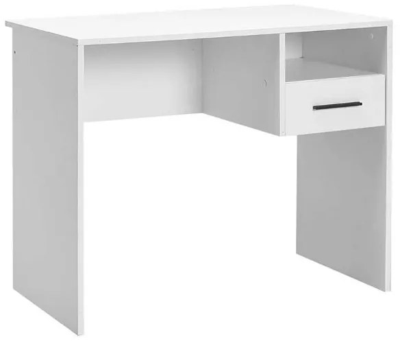 Lh-homefurniture Γραφείο White Λευκό 90x75x52cm AD_CMS-105-BB-1