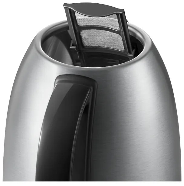 Ηλεκτρικός βραστήρας BUYDEEM K640, 2400W, 1.7 l, προστασία ξηρού βρασμού, χωρίς BPA, LED, Inox