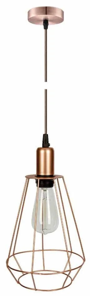 Φωτιστικό Οροφής Copper  VK/0305/COP VKLed Metal