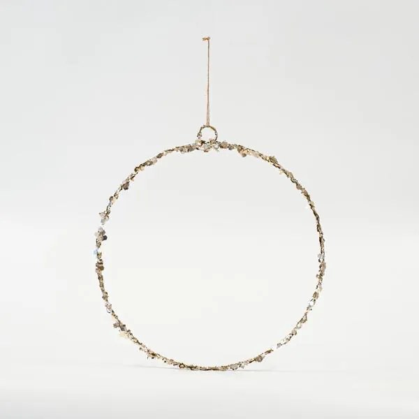 ΔΑΧΤΥΛΙΔΙ ΜΕ GLITTER, ΚΡΕΜΑΣΤΟ, 30cm Eurolamp 600-45693