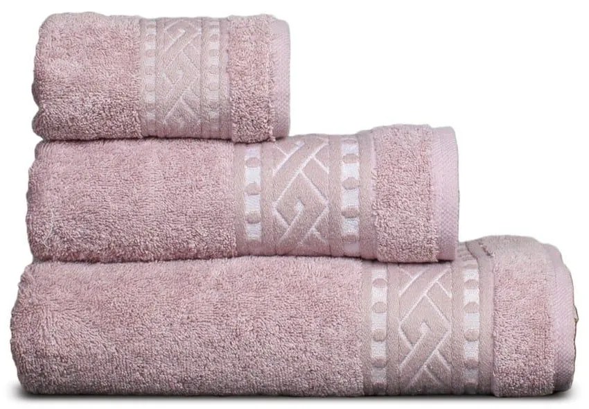 Πετσέτα Rayan Lila Sb Home Προσώπου 50x90cm 100% Cotton