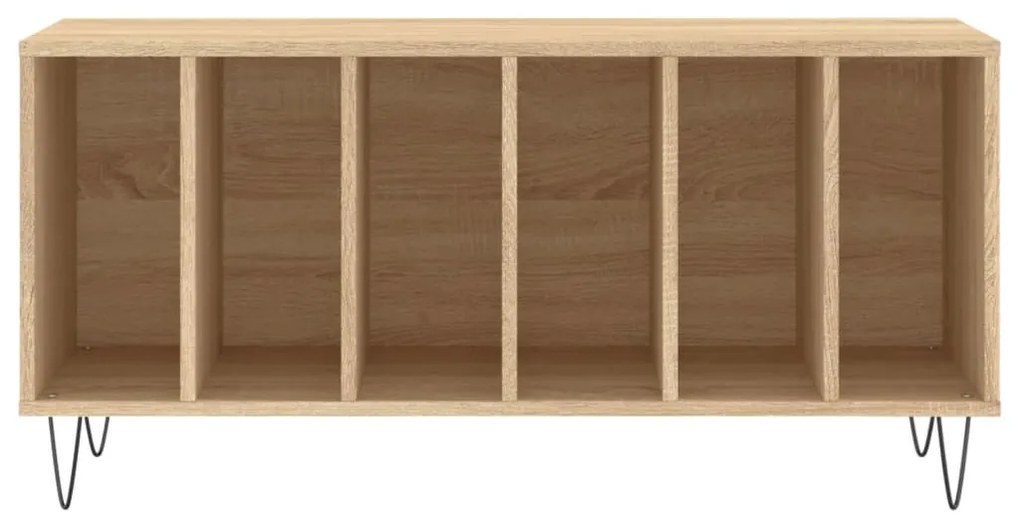 vidaXL Έπιπλο Δίσκων Sonoma Δρυς 100x38x48 εκ. από Επεξεργασμένο Ξύλο