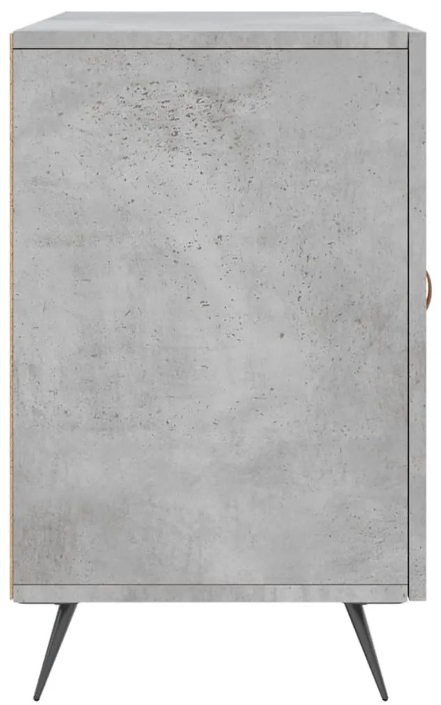 vidaXL Ντουλάπι Γκρι Σκυροδέματος 100 x 36 x 60 εκ. Επεξεργασμένο Ξύλο