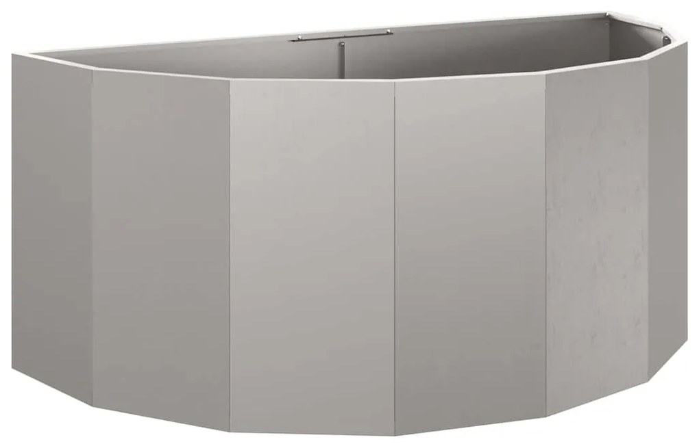 vidaXL Γλάστρα Σκ rusty 120 x 60 x 50 εκ. Ατσάλι Σκληρυθέν στον Αέρα