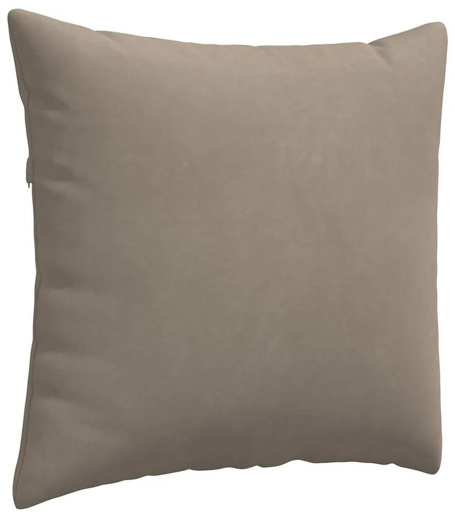 vidaXL Μαξιλάρι Καναπέ 2 pcs Taupe 50 x 50 cm ύφασμα