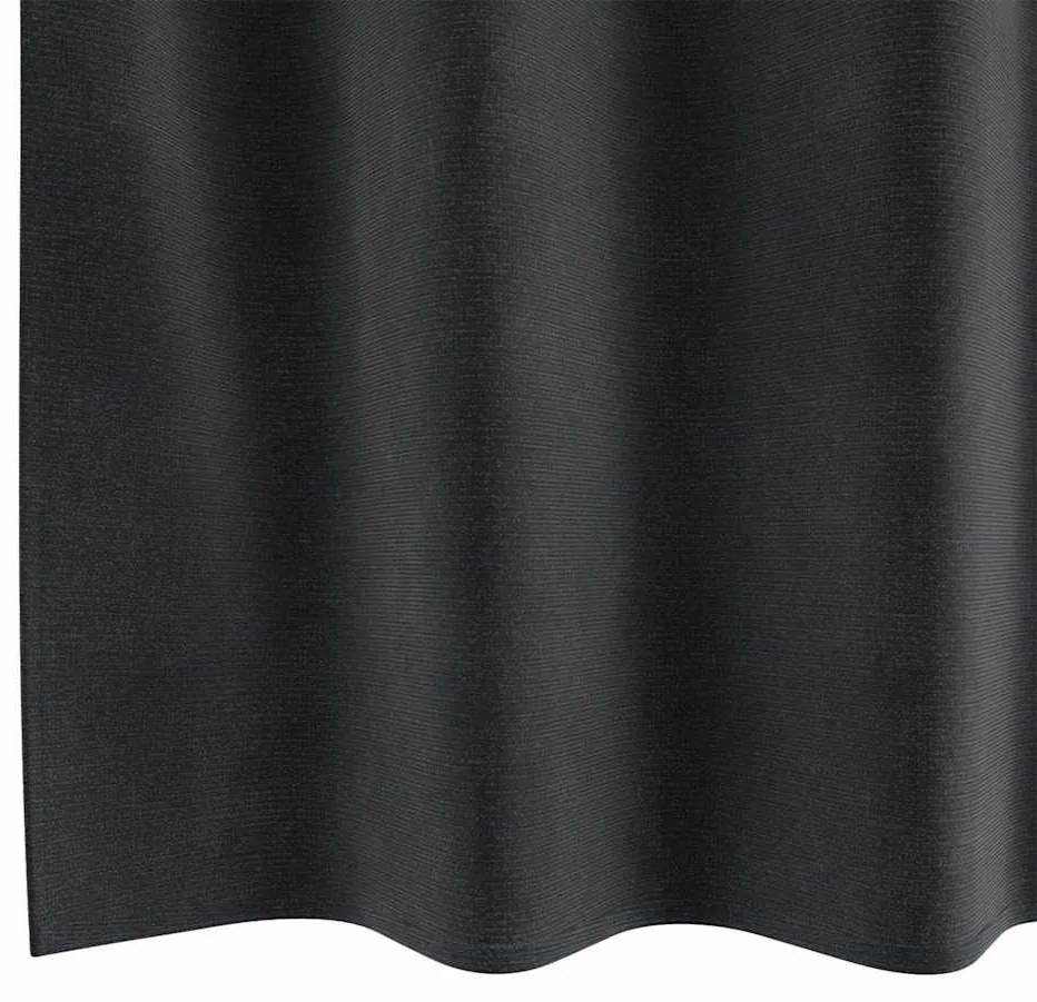 vidaXL Κουρτίνες με κουρτίνες 2 pcs Σκούρο γκρι 140 x 225 cm Βελούδο