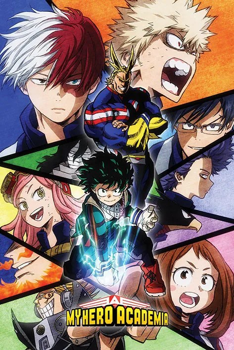 Αφίσα My Hero Academia - Characters Mosaic