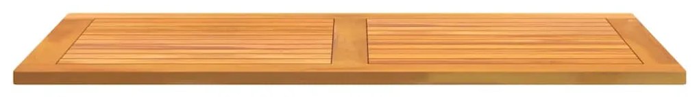 vidaXL Καπάκι τραπεζιού Καφέ 110 x 55 x 2 εκ. Μασίφ ξύλο ακακίας