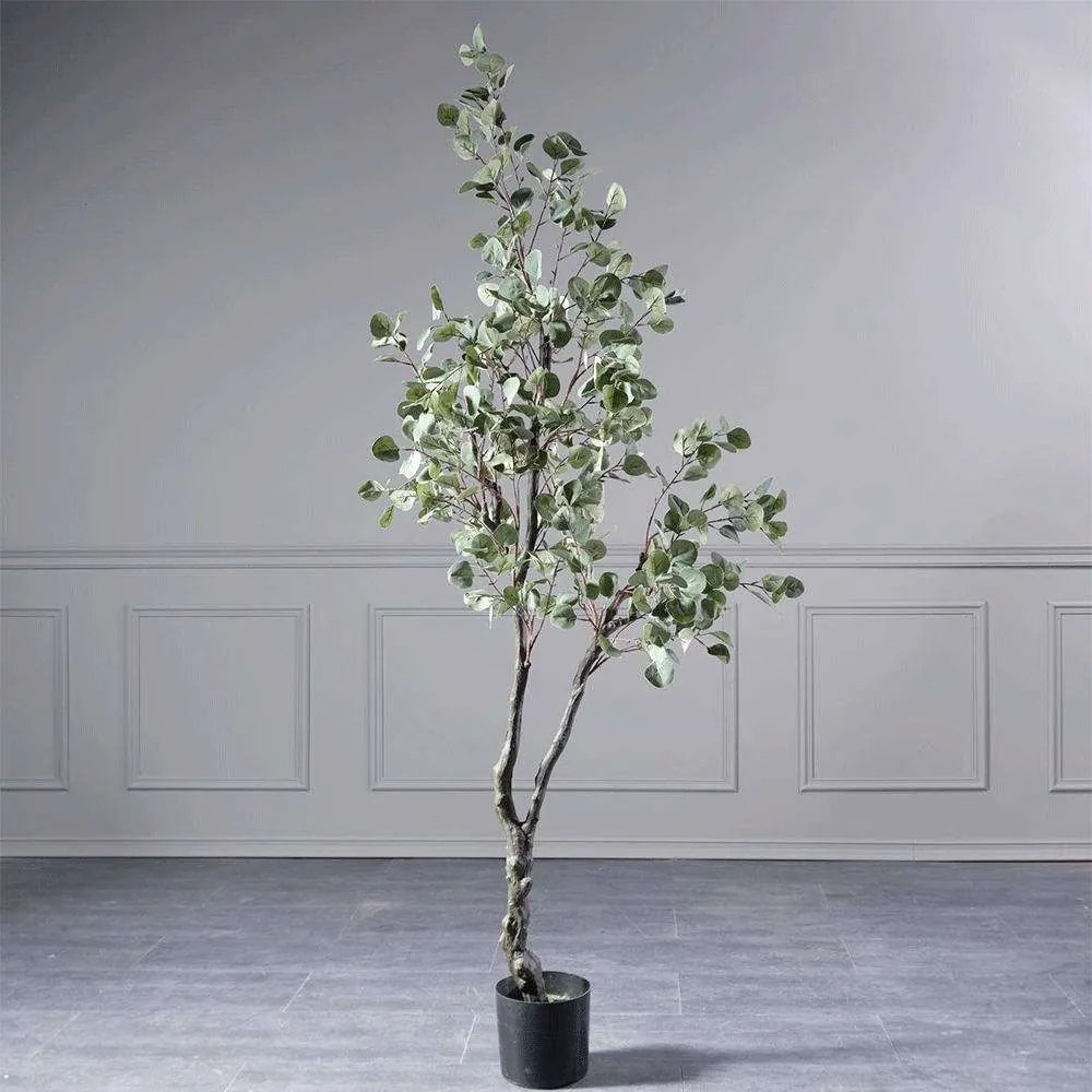 Τεχνητό Δέντρο Παχίρα 8340-6 90x210cm Green Supergreens Wood, Fabric