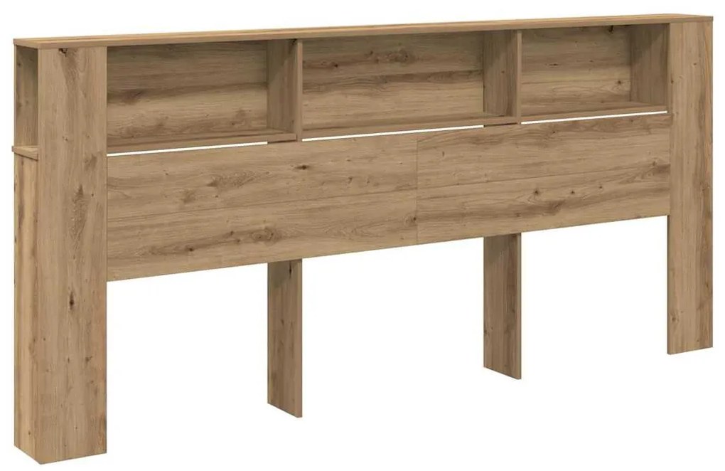 vidaXL Κεφαλάρι Ντουλάπι Τεχνολογίας Δρυς 220x18,5x104,5 εκ.