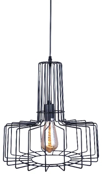 InLight Κρεμαστό φωτιστικό από μαύρο μέταλλο 4010
