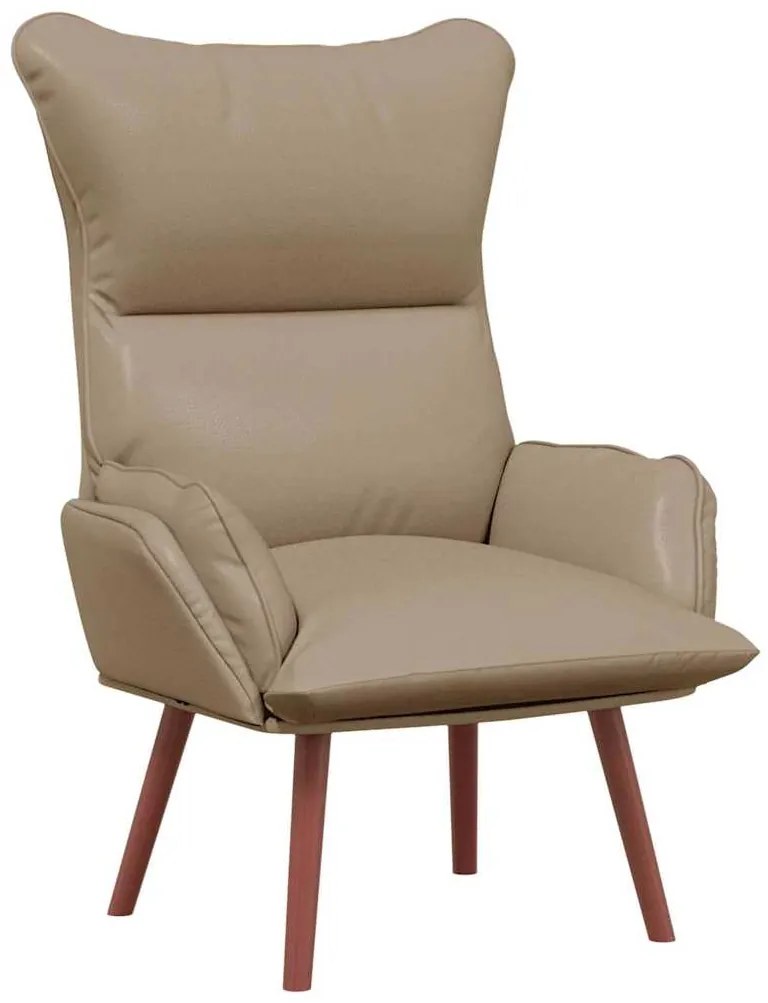 vidaXL Χαλαρωτική Πολυθρόνα Καπουτσίνο 69 x 74 x 93 εκ. Τεχνητό δέρμα