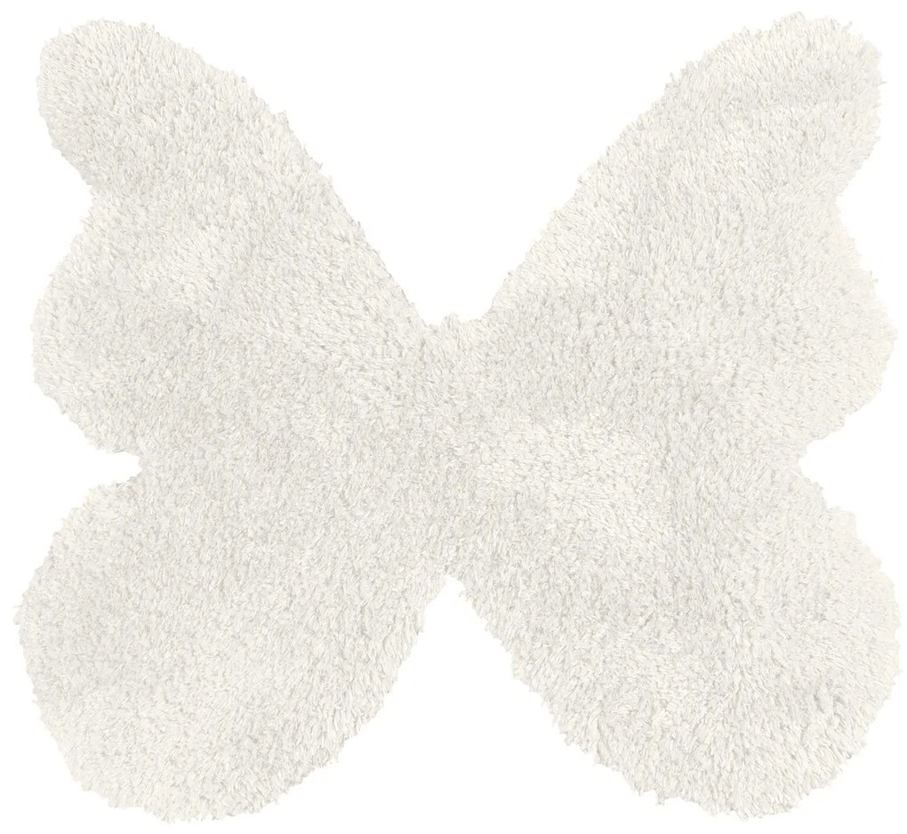 ΠΑΙΔΙΚΟ ΧΑΛΙ REED WHITE BUTTERFLY Λευκό 120 x 120 εκ. MADI