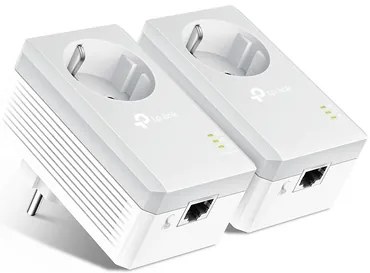 TP-LINK AV600 Passthrough Powerline Starter Kit TL-PA4010P, Ver. 4.0