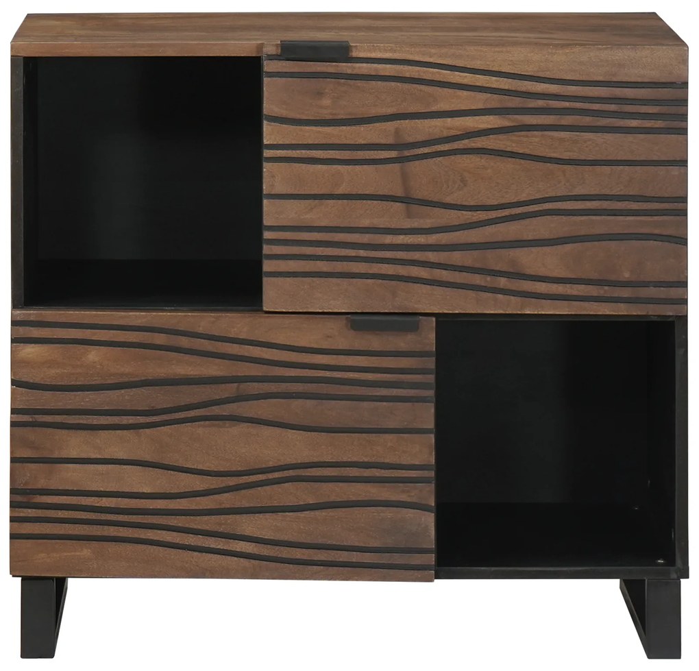 vidaXL Σαλονιού 80x33.5x75 cm από συμπαγές ξύλο μάνγκο