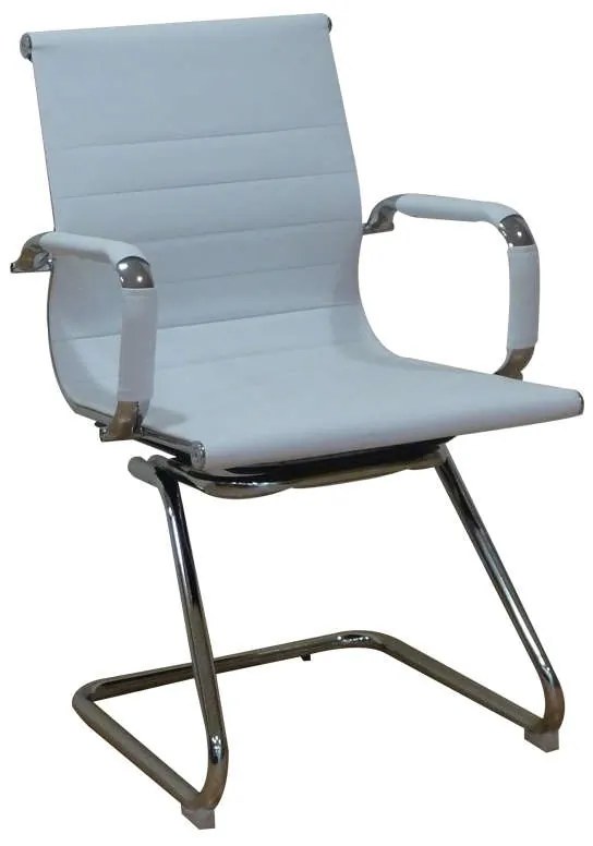 Πολυθρόνα Αναμονής 2τμχ A8250 Λευκό Ρu 55X62X47-88εκ. ZITA PLUS 55X62X47-88εκ.