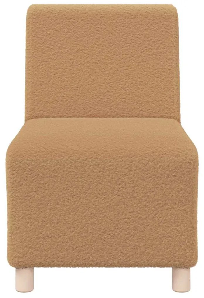 vidaXL Μοναδικός Καναπές χωρίς Χερούλια 3 pcs Μπεζ 55 x 74 x 82 εκ.