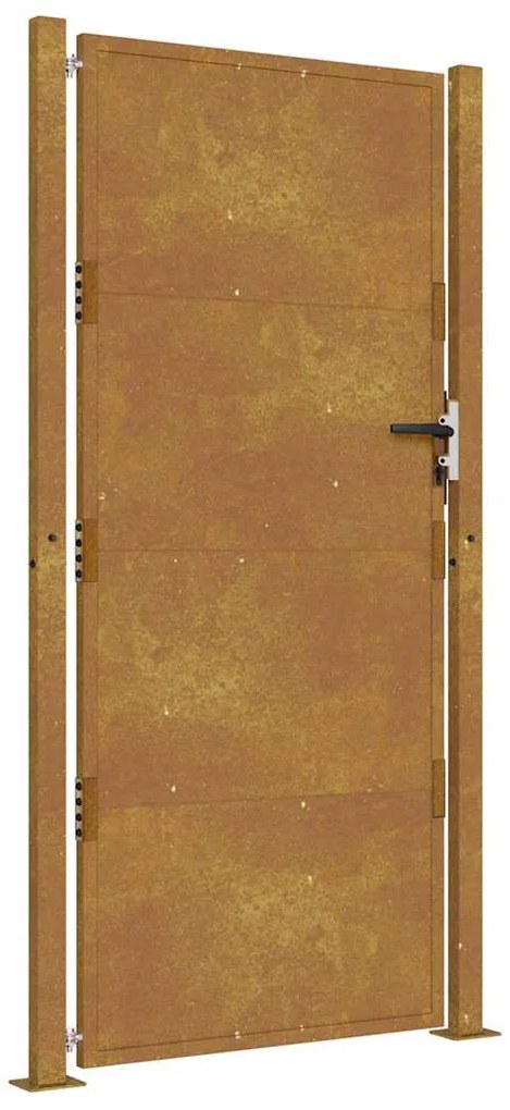 vidaXL Πύλη Κήπου 105 x 180 εκ. από Ατσάλι Corten