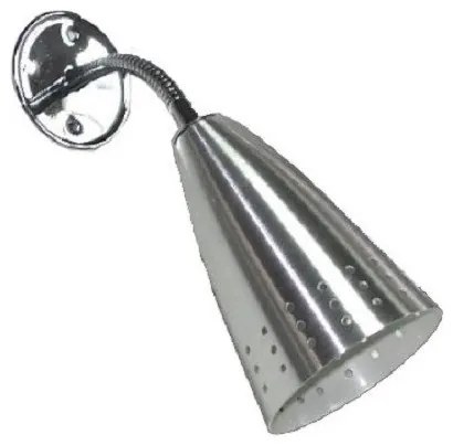 Απλίκα φωτιστικό τοίχου καμπάνα E14 inox Φ10 ACA-AC.045XFWL19-Inox AC.045XFWL19