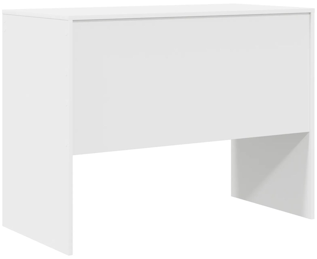 vidaXL Γραφείο Γραφής Λευκό Μοριοσανίδα 100 x 50 x 76 cm Αποθήκευση