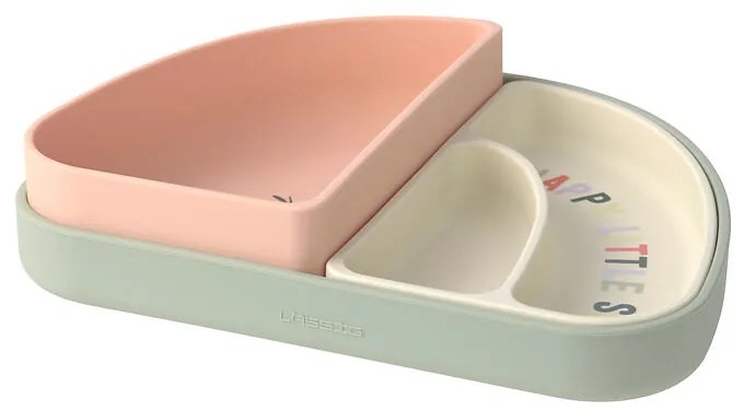 Laessig Set πιάτα σιλικόνης 3τεμ. Happy Fruits Cherry