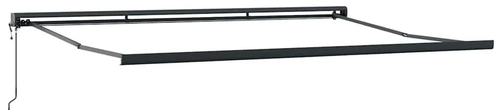 vidaXL Αντιανεμικό Μαύρο 350 x 250 x 165 εκ. Πολυεστέρας και Αλουμίνιο