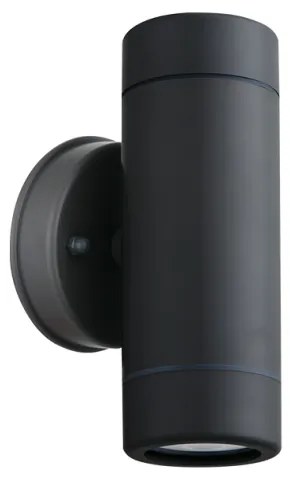 Απλίκα Φωτιστικό Τοίχου GU10 2x3W IP66 Διπλής Δέσμης ACA-SL7031DG-Ανθρακί SL7031DG